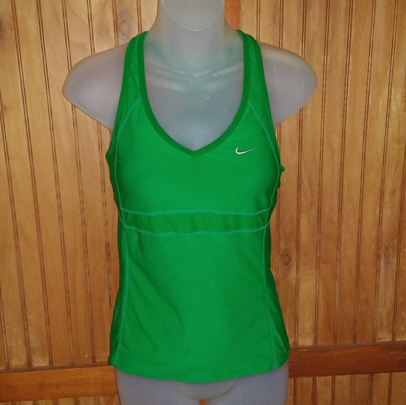 nike green tank